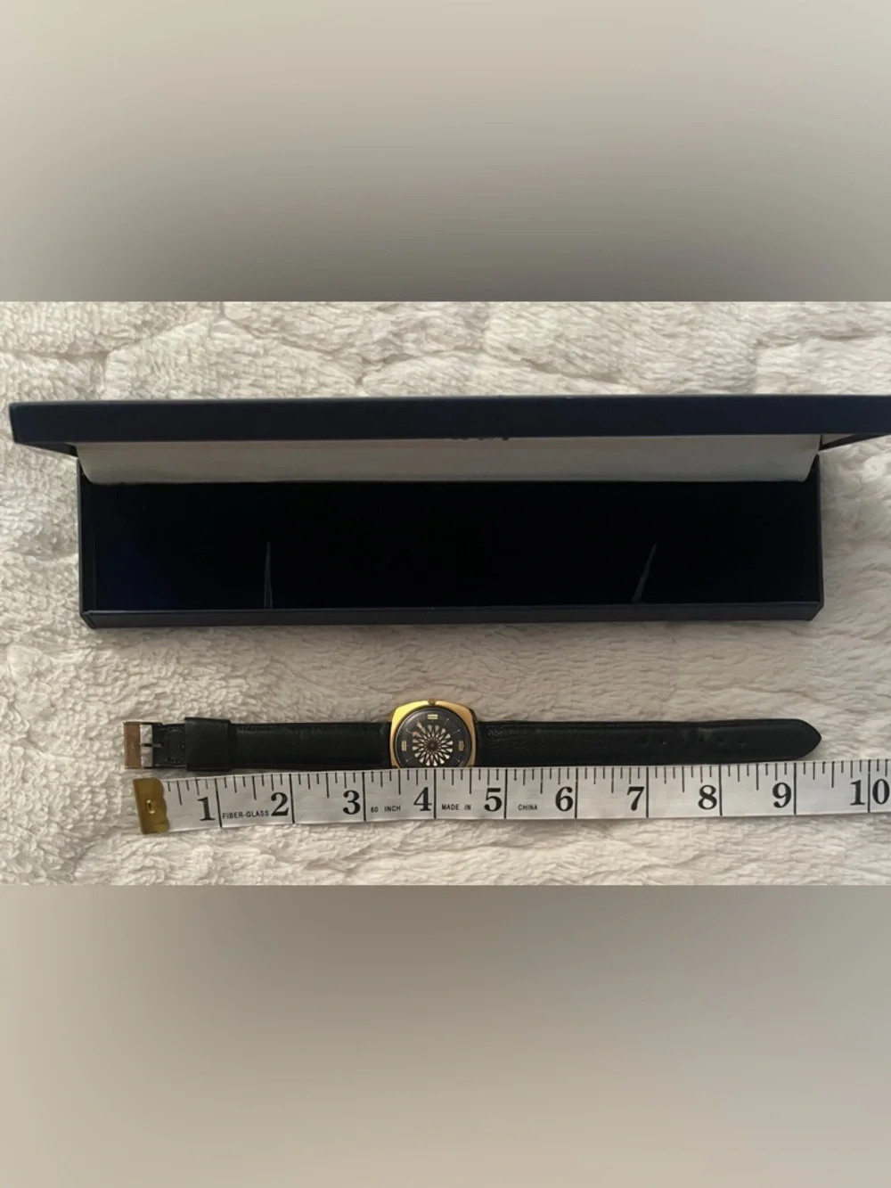 Vintage Ernest Borel Cocktail Watch in 18k Yellow Gold Plated Stainless 1970